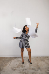 After Hours Blazer Dress