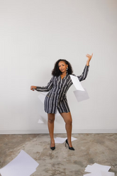 After Hours Blazer Dress