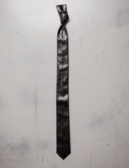 Midnight Leather Tie