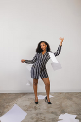After Hours Blazer Dress